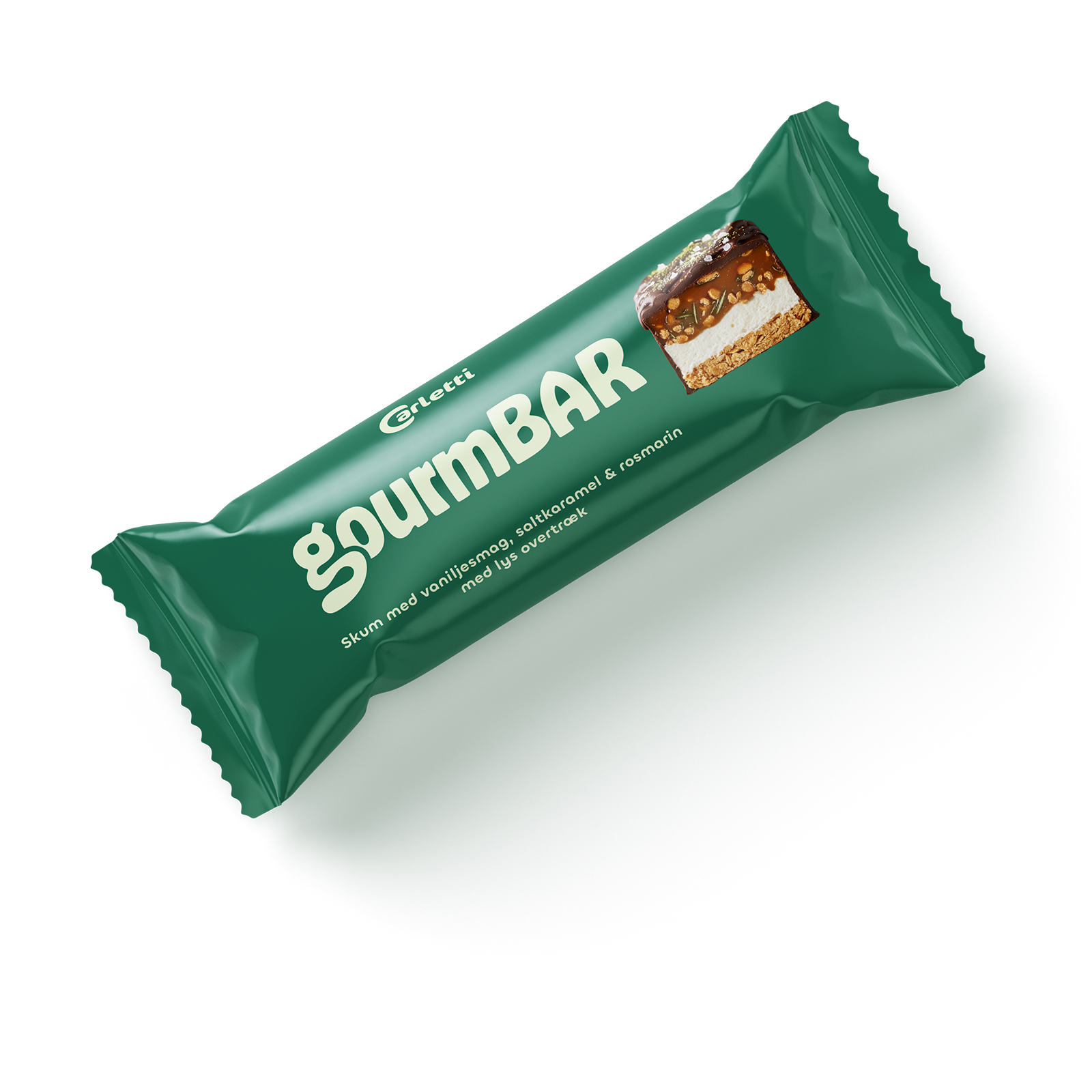 Grøn snackbar